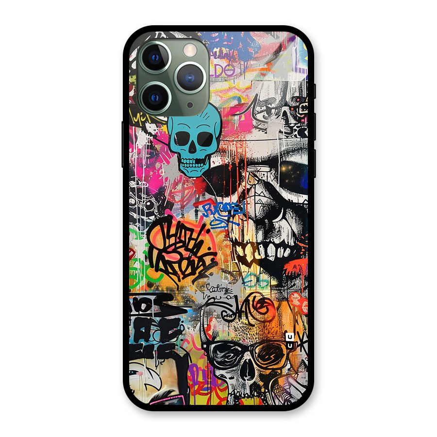 Amazing Street Art Glass Back Case for iPhone 11 Pro