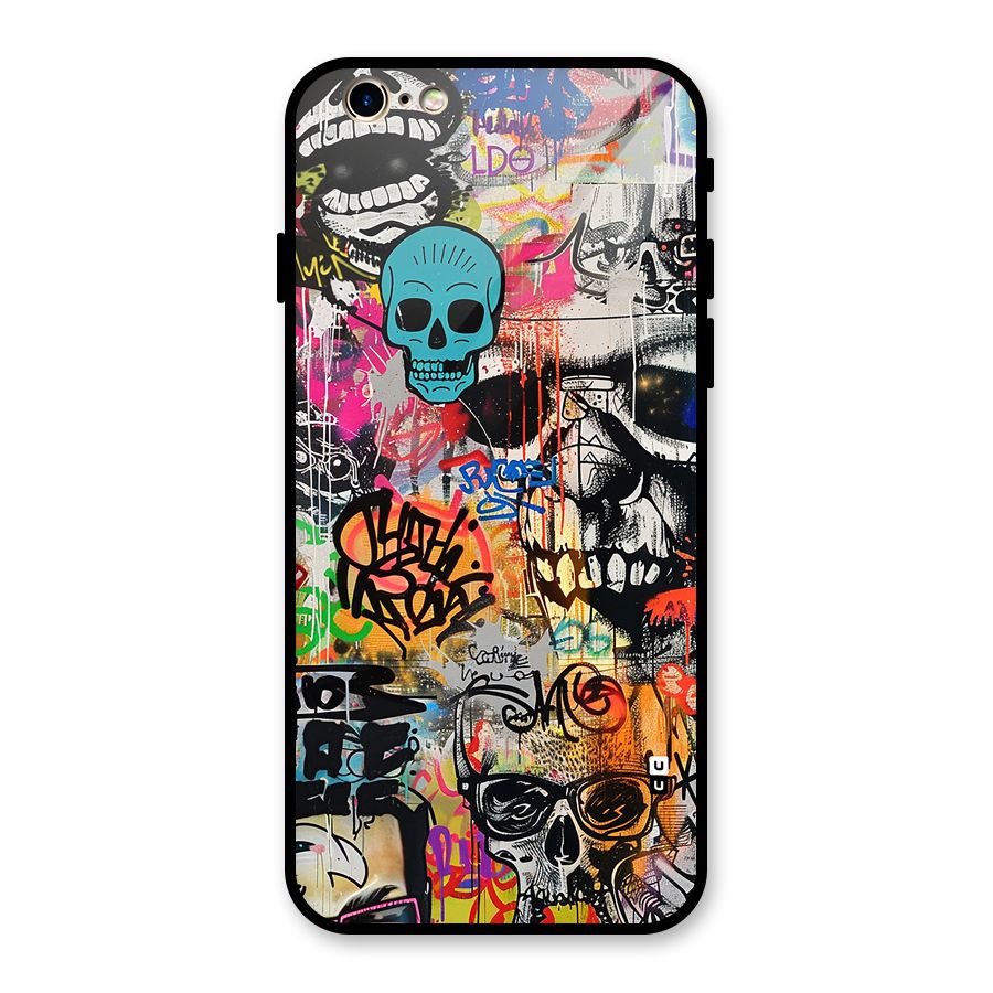 Amazing Street Art Glass Back Case for iPhone 6 6S