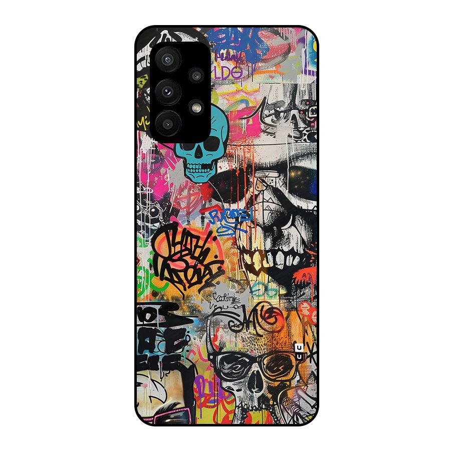 Amazing Street Art Metal Back Case for Galaxy A23