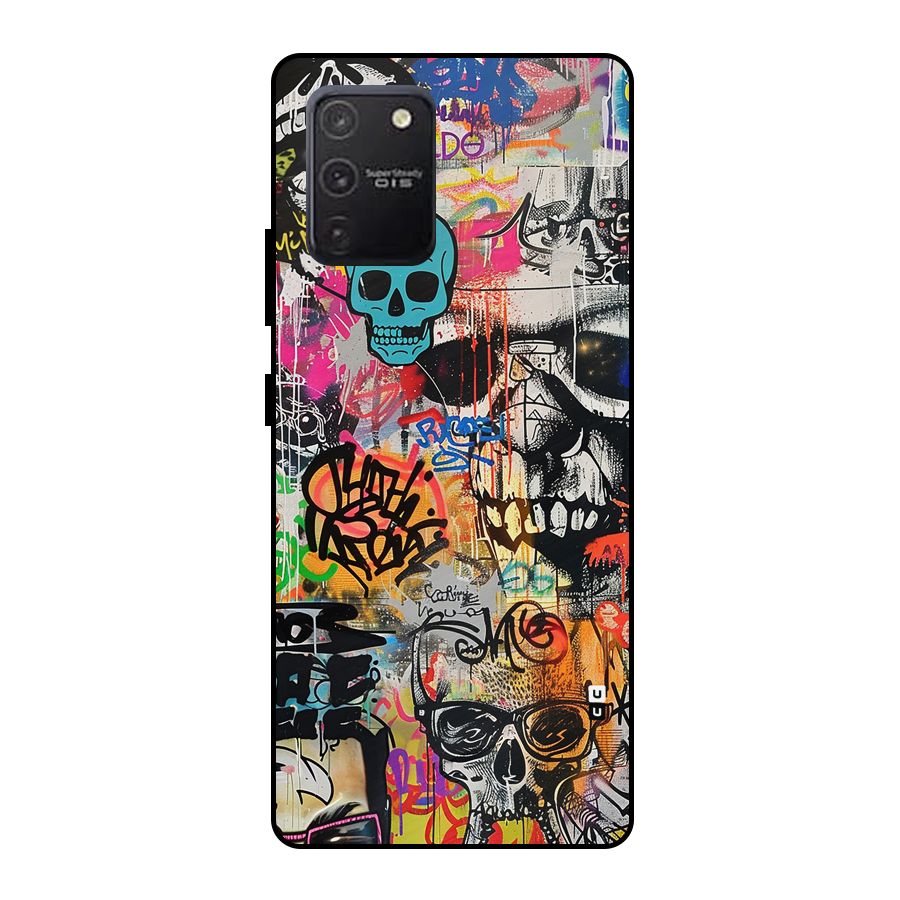 Amazing Street Art Metal Back Case for Galaxy S10 Lite