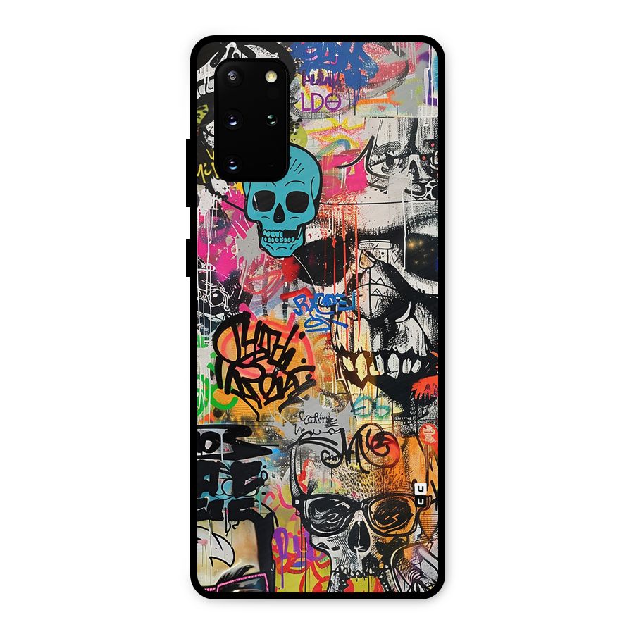Amazing Street Art Metal Back Case for Galaxy S20 Plus
