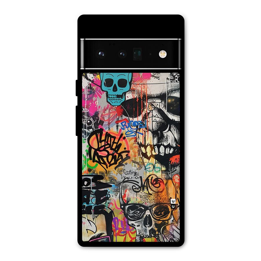 Amazing Street Art Metal Back Case for Google Pixel 6 Pro
