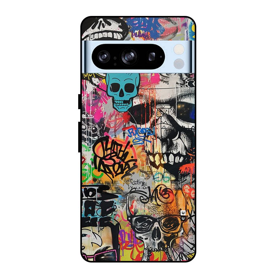 Amazing Street Art Metal Back Case for Google Pixel 8 Pro