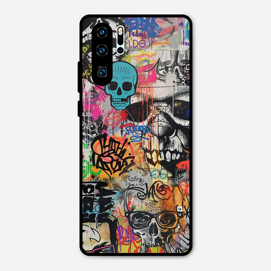 Amazing Street Art Metal Back Case for Huawei P30 Pro