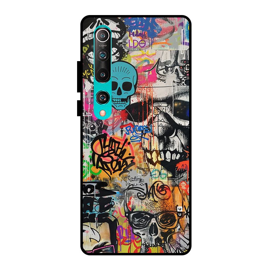 Amazing Street Art Metal Back Case for Mi 10