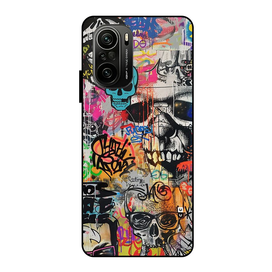 Amazing Street Art Metal Back Case for Mi 11X Pro