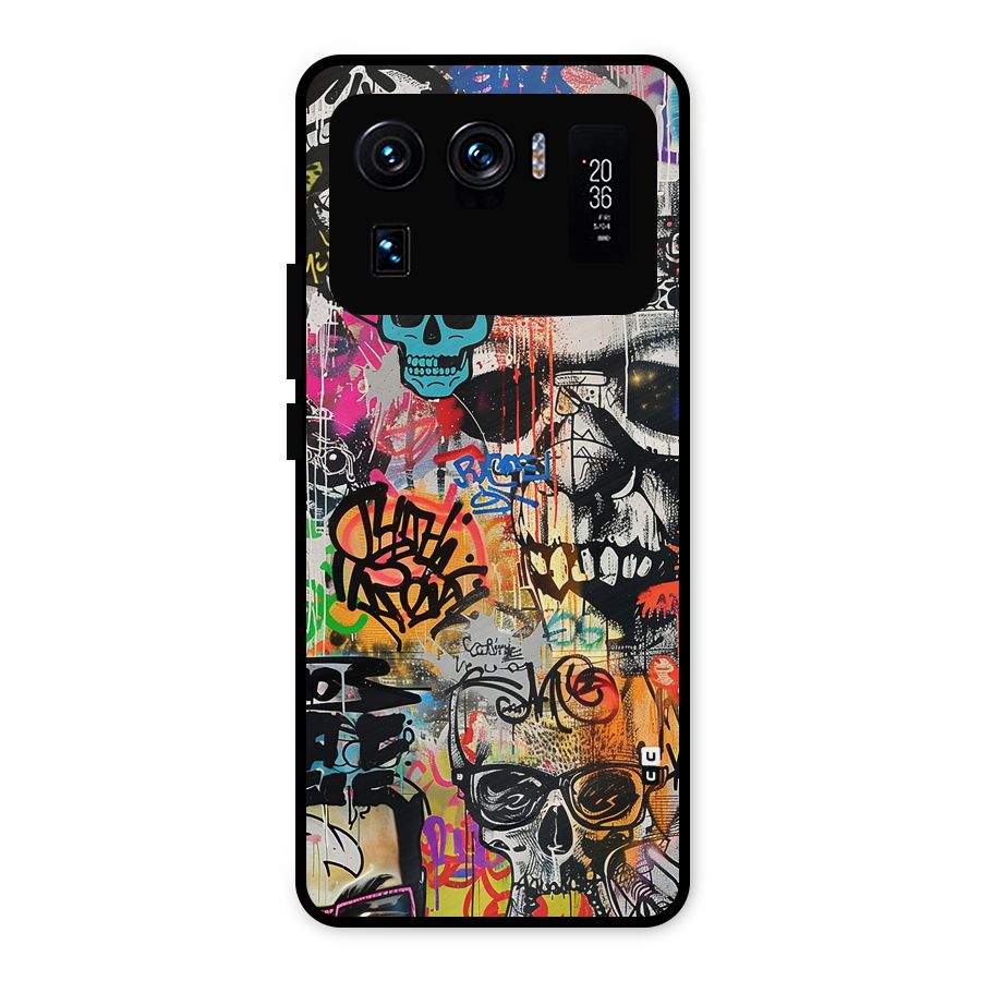 Amazing Street Art Metal Back Case for Mi 11 Ultra