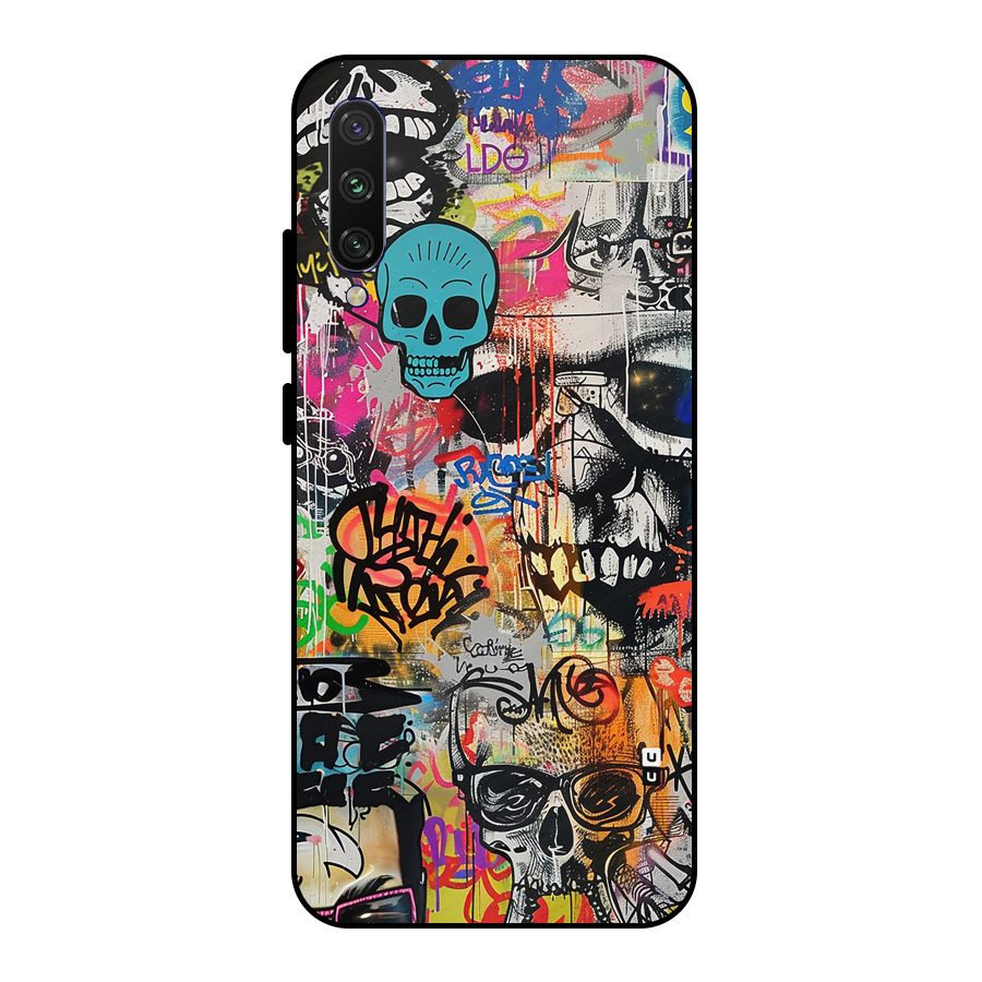 Amazing Street Art Metal Back Case for Mi A3