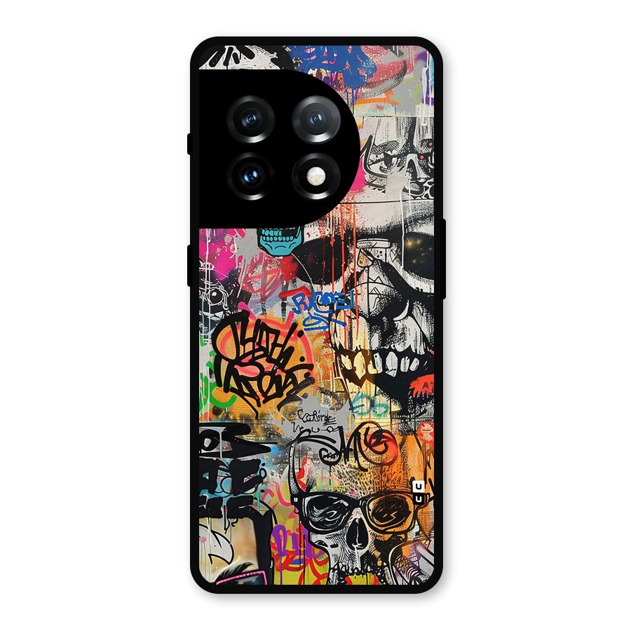 Amazing Street Art Metal Back Case for OnePlus 11