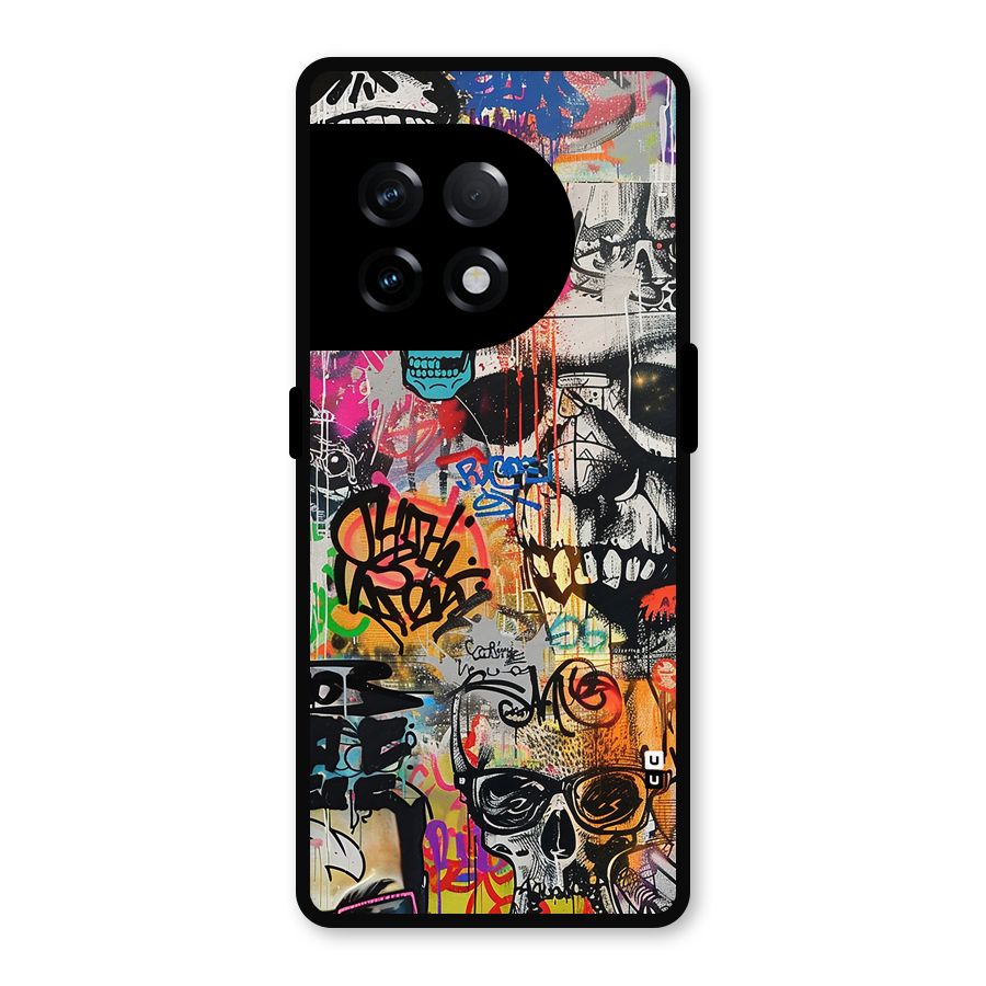 Amazing Street Art Metal Back Case for OnePlus 11R