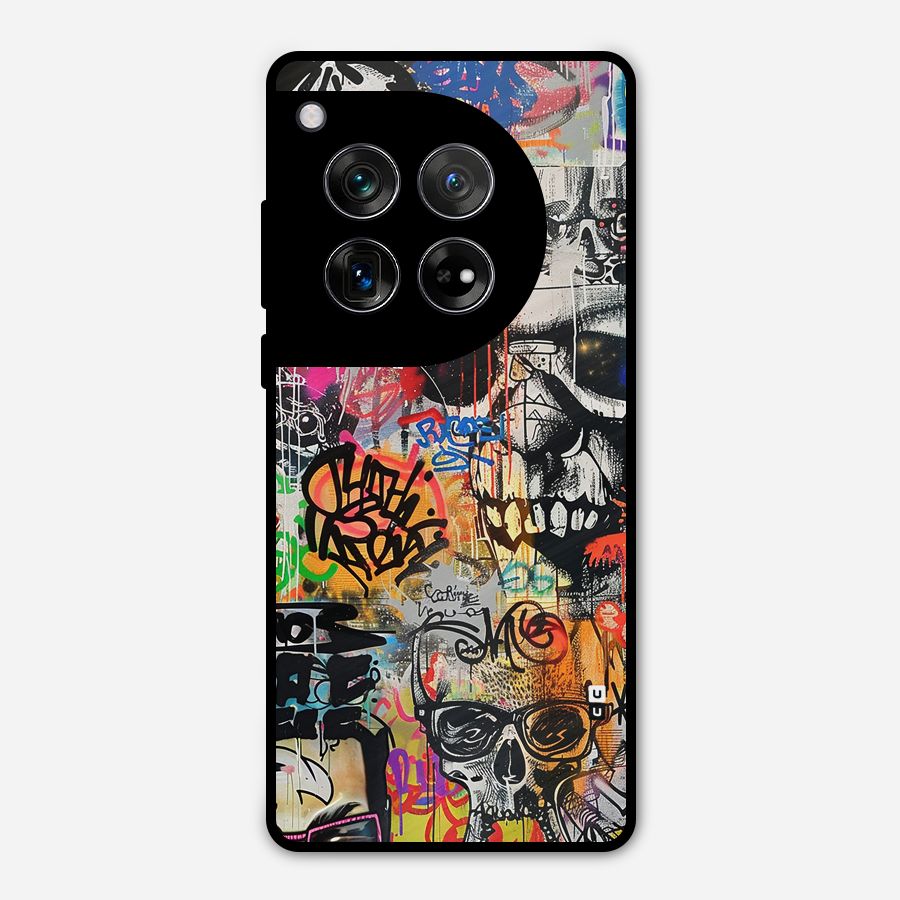 Amazing Street Art Metal Back Case for OnePlus 12