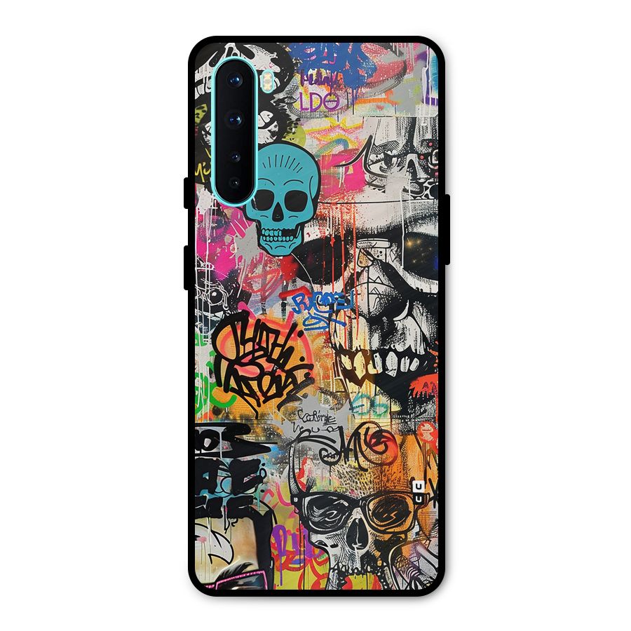 Amazing Street Art Metal Back Case for OnePlus Nord