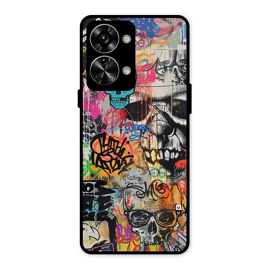 Amazing Street Art Metal Back Case for OnePlus Nord 2T