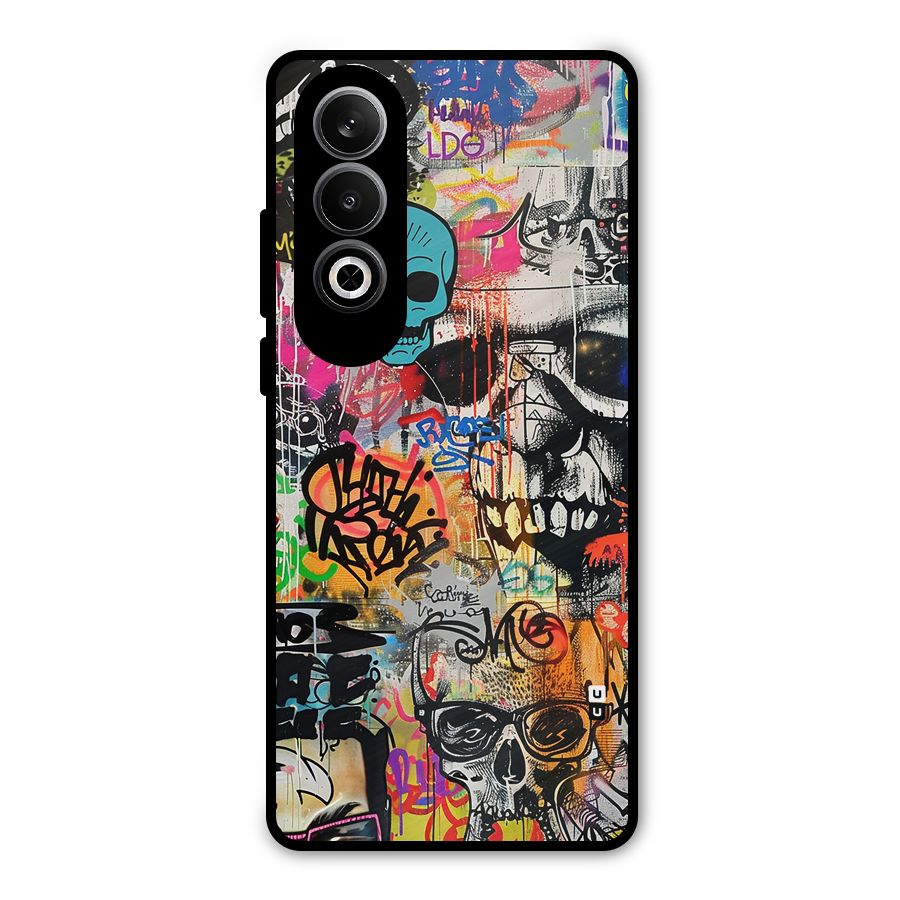 Amazing Street Art Metal Back Case for OnePlus Nord CE4