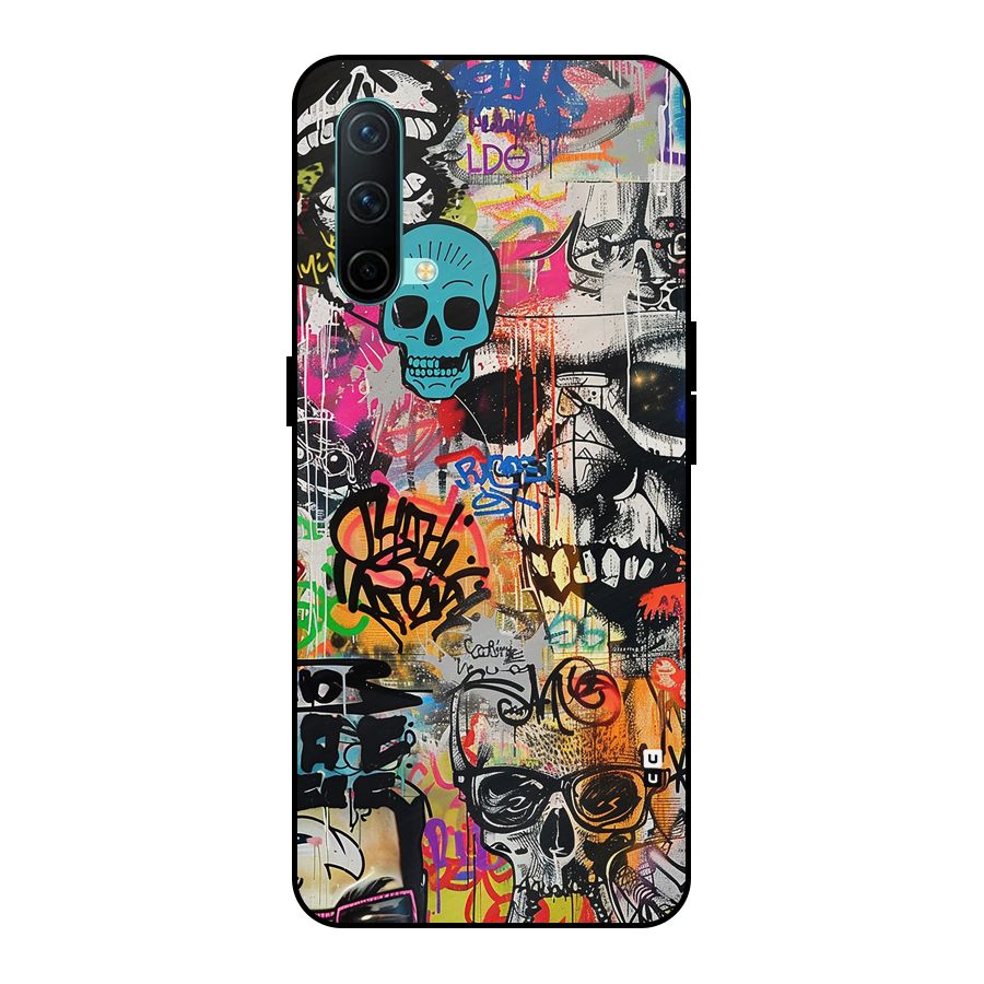 Amazing Street Art Metal Back Case for OnePlus Nord CE 5G