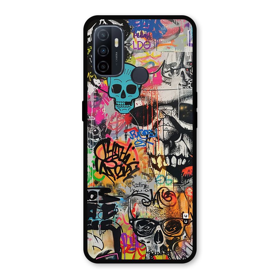 Amazing Street Art Metal Back Case for Oppo A53