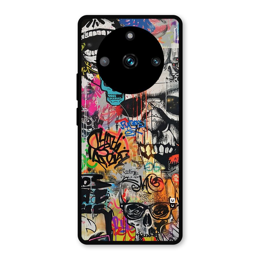 Amazing Street Art Metal Back Case for Realme 11 Pro Plus