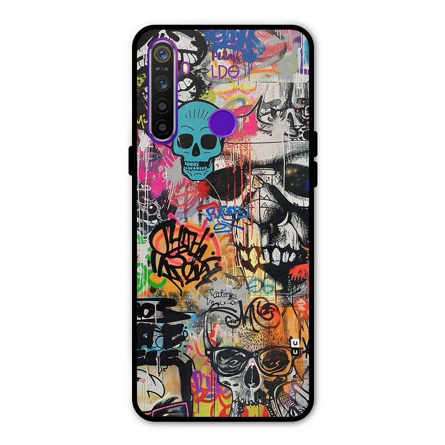 Amazing Street Art Metal Back Case for Realme 5