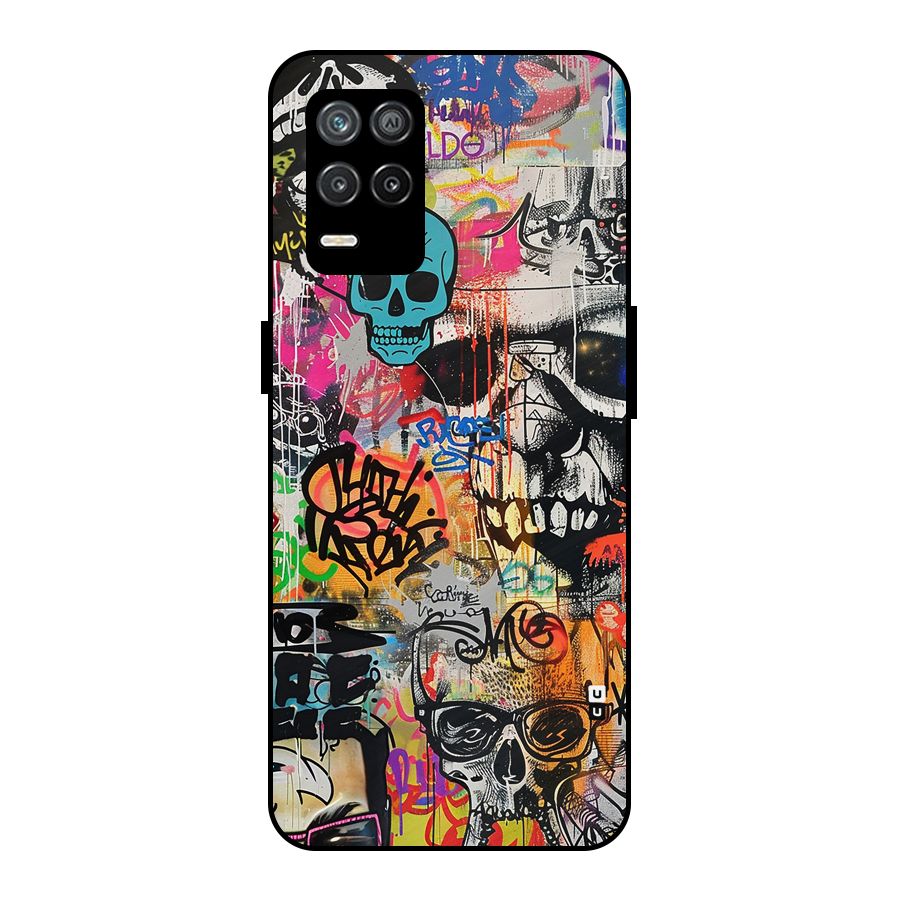 Amazing Street Art Metal Back Case for Realme 8s 5G