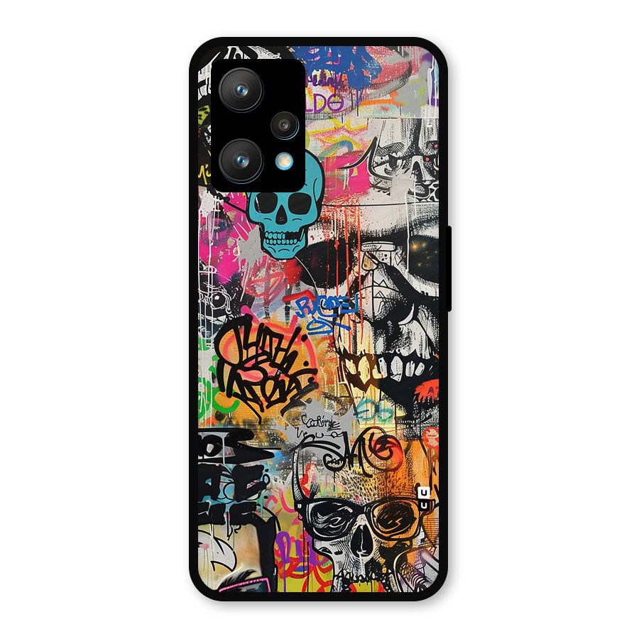 Amazing Street Art Metal Back Case for Realme 9