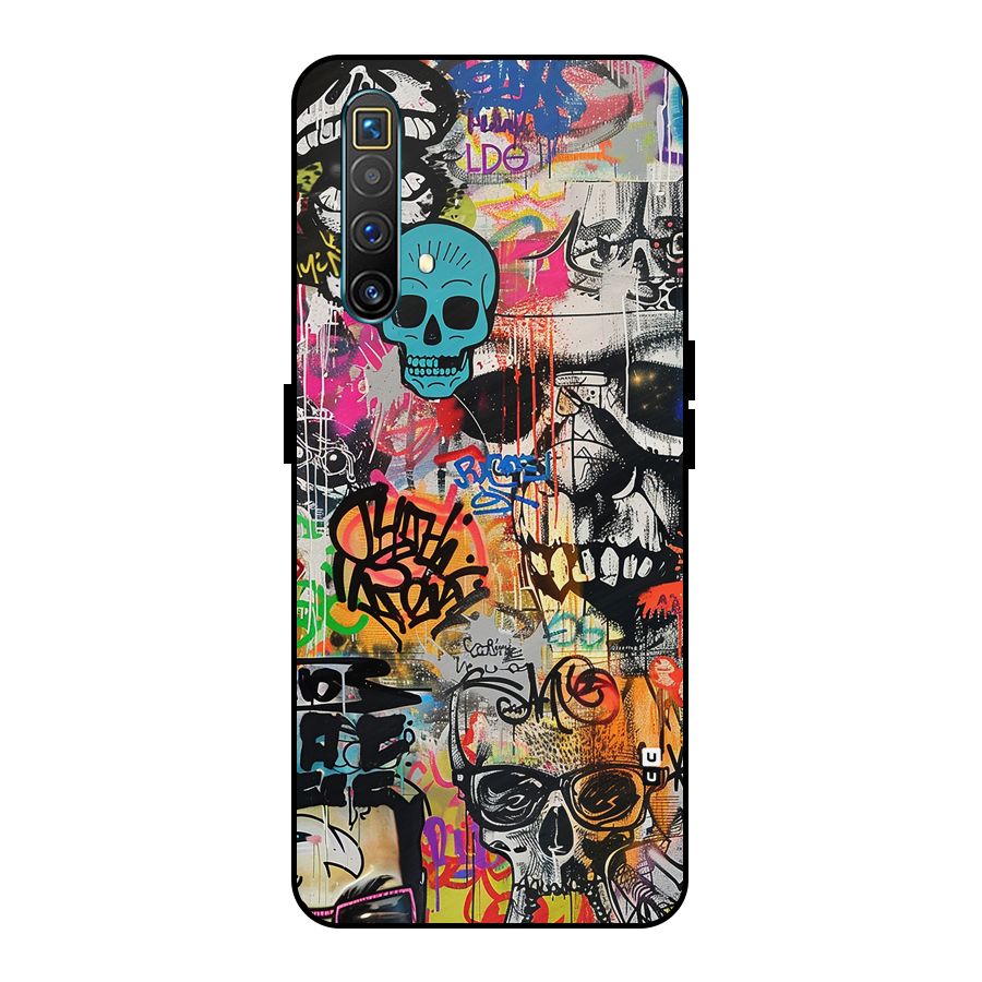 Amazing Street Art Metal Back Case for Realme X3