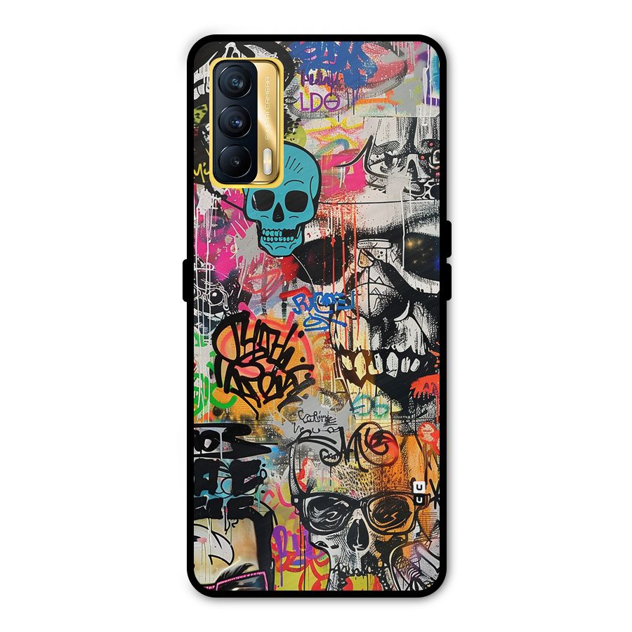 Amazing Street Art Metal Back Case for Realme X7