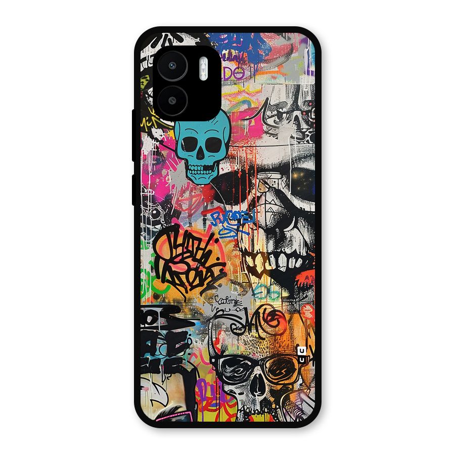 Amazing Street Art Metal Back Case for Redmi A1