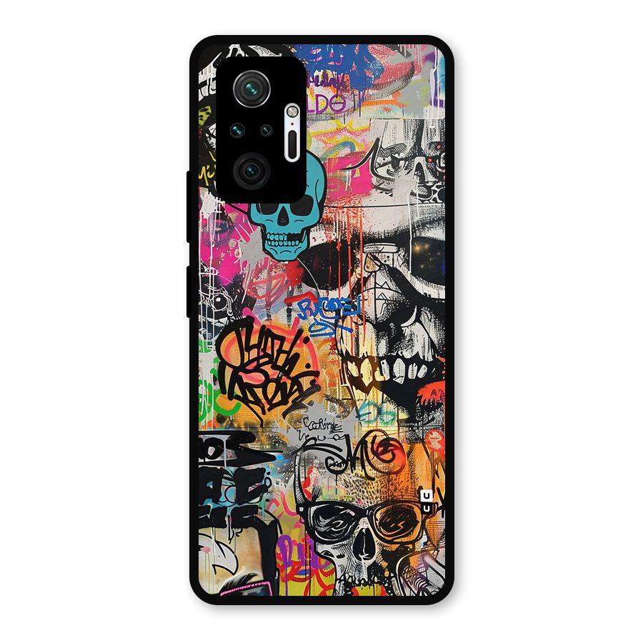 Amazing Street Art Metal Back Case for Redmi Note 10 Pro