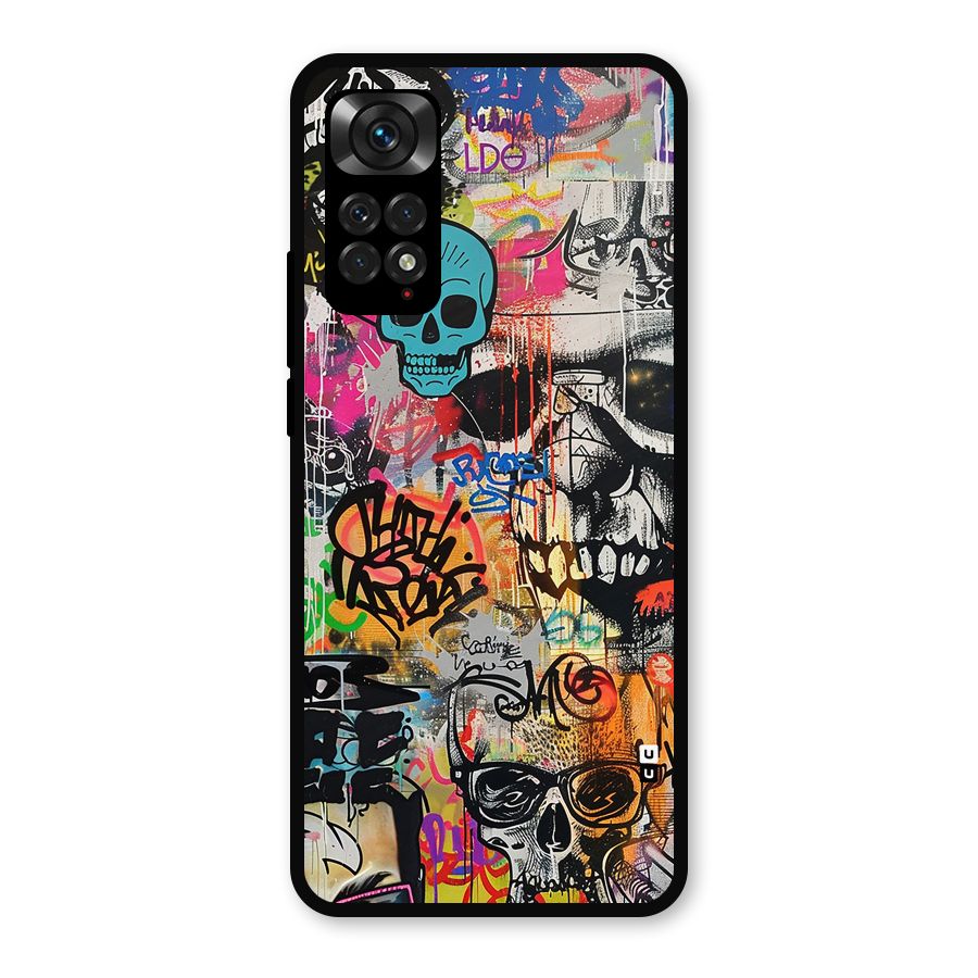 Amazing Street Art Metal Back Case for Redmi Note 11s