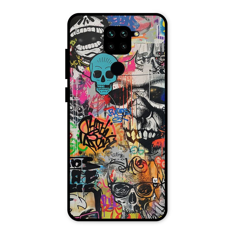 Amazing Street Art Metal Back Case for Redmi Note 9