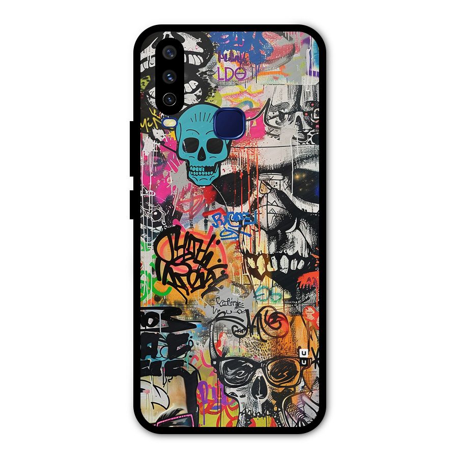 Amazing Street Art Metal Back Case for Vivo U10