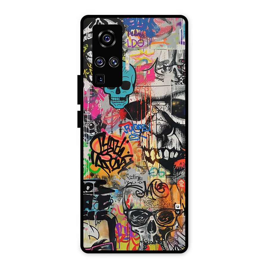 Amazing Street Art Metal Back Case for Vivo X50 Pro