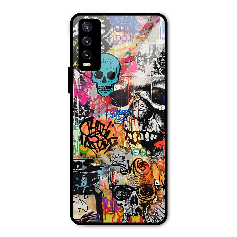 Amazing Street Art Metal Back Case for Vivo Y20
