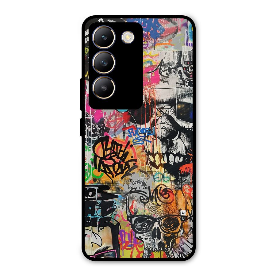 Amazing Street Art Metal Back Case for Vivo Y200e
