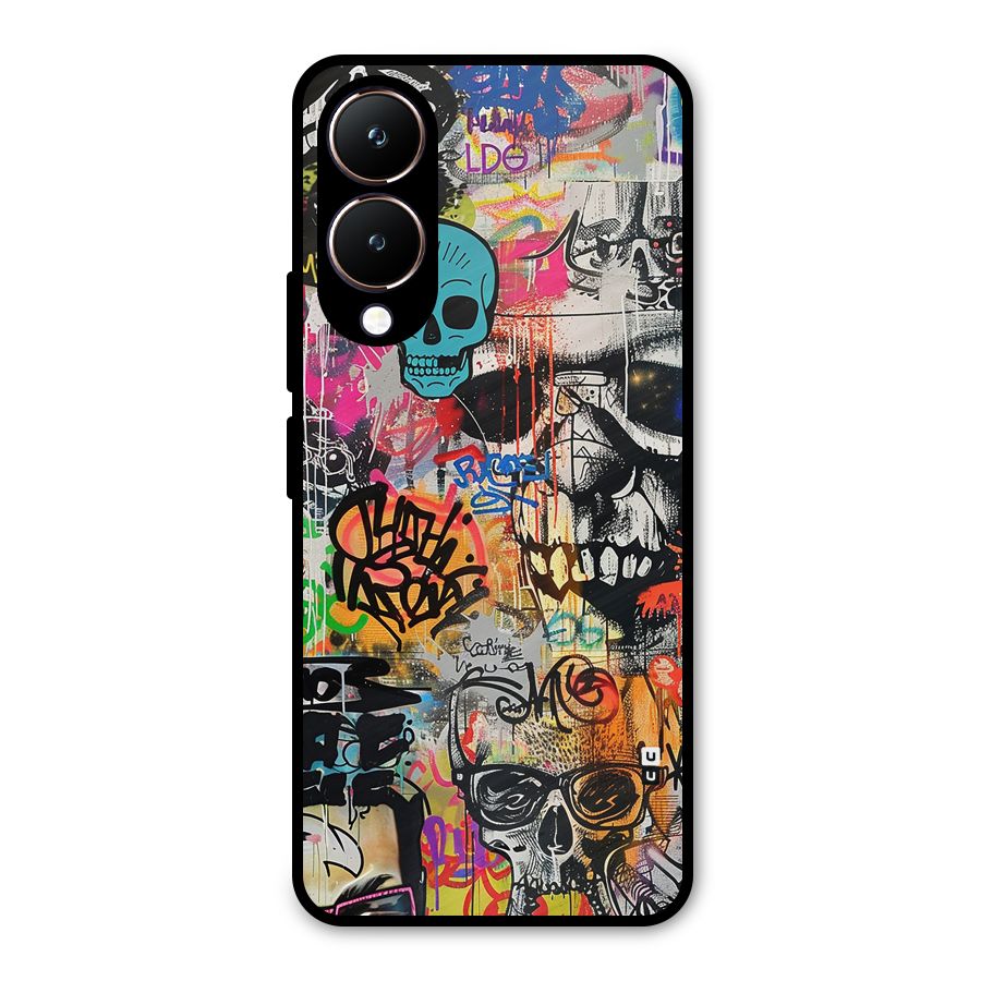 Amazing Street Art Metal Back Case for Vivo Y28