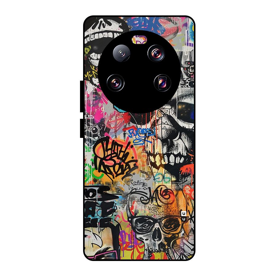 Amazing Street Art Metal Back Case for Xiaomi 13 Ultra