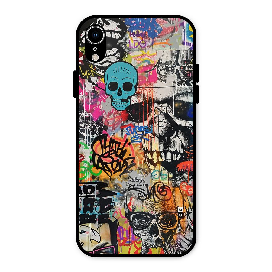 Amazing Street Art Metal Back Case for iPhone XR