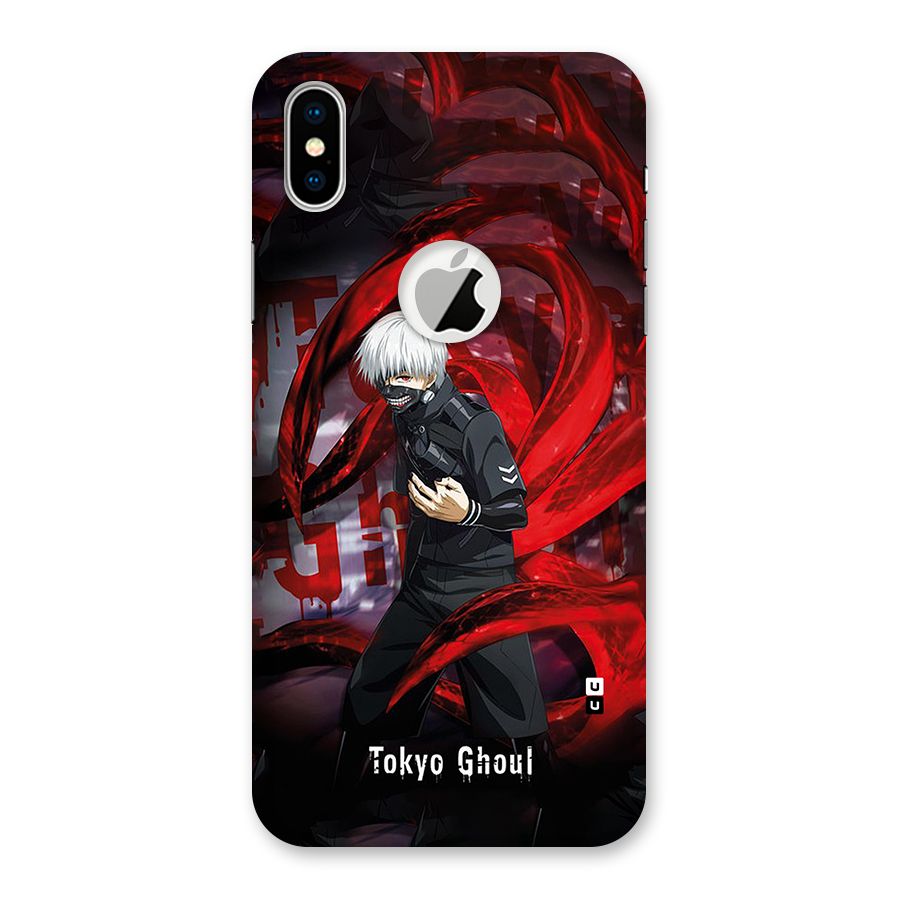 Amazing Tokyo Ghoul Back Case for iPhone X Logo Cut