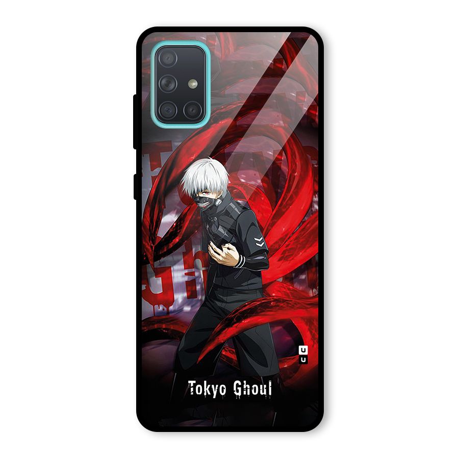 Amazing Tokyo Ghoul Glass Back Case for Galaxy A71