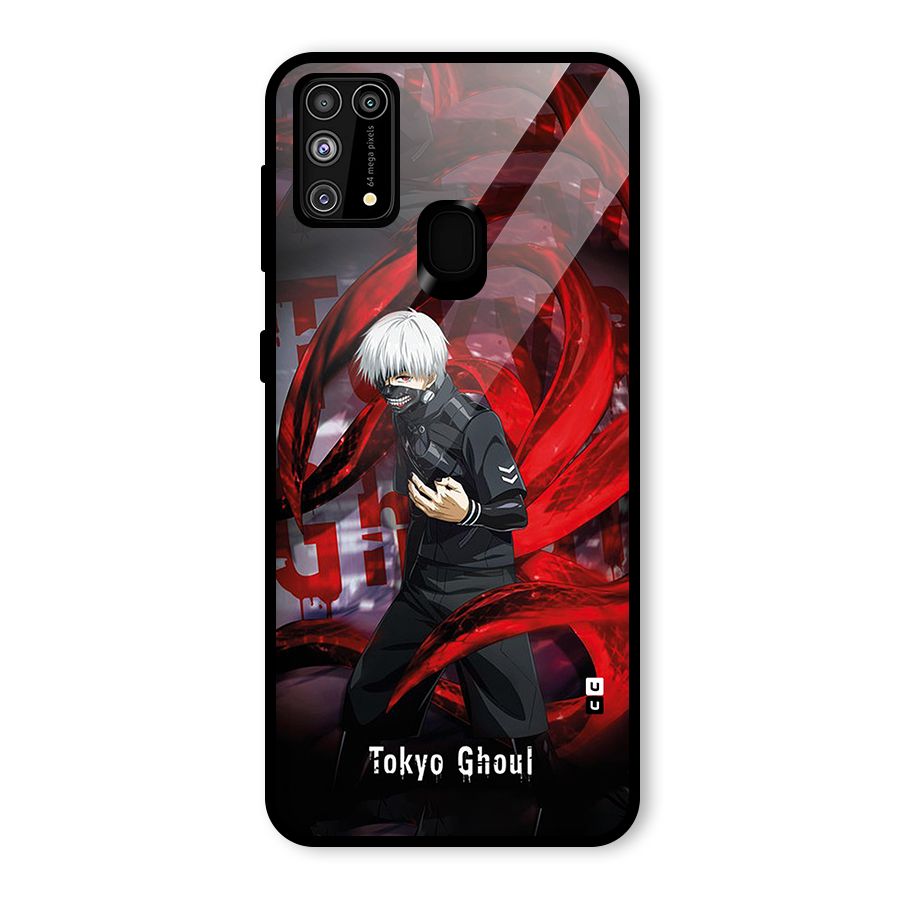 Amazing Tokyo Ghoul Glass Back Case for Galaxy F41