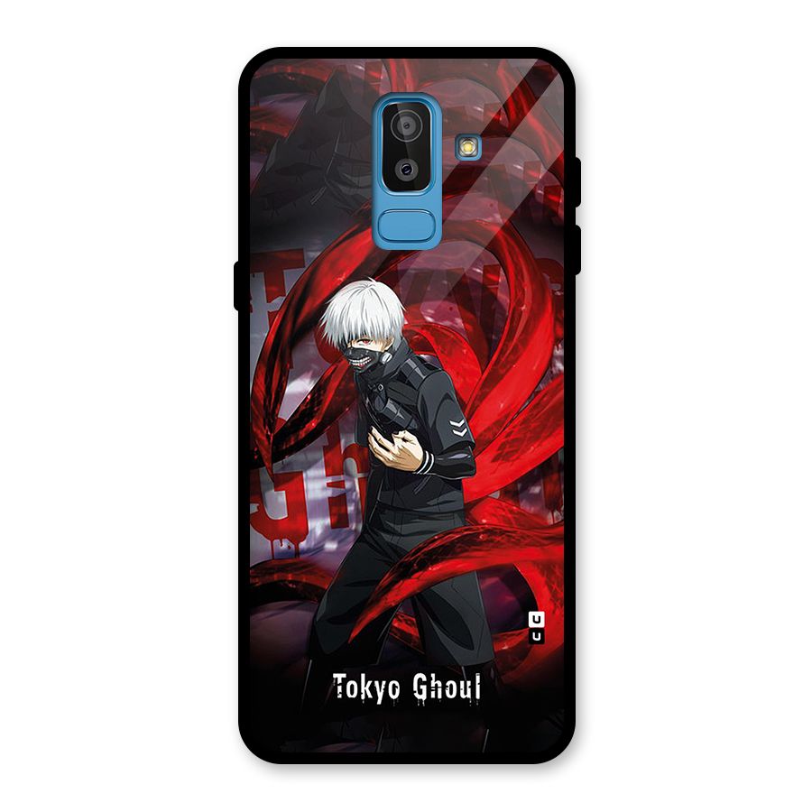 Amazing Tokyo Ghoul Glass Back Case for Galaxy J8