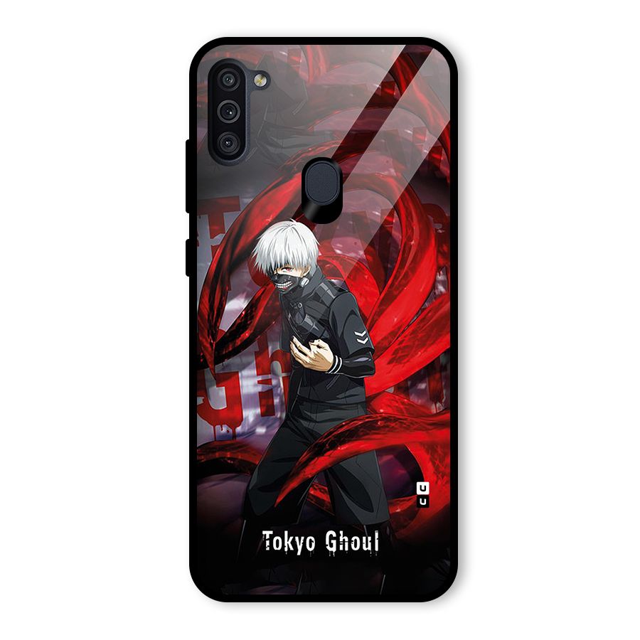 Amazing Tokyo Ghoul Glass Back Case for Galaxy M11