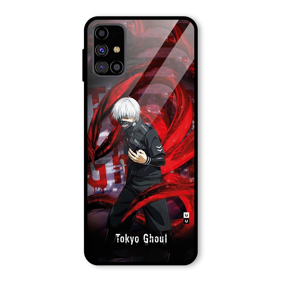 Amazing Tokyo Ghoul Glass Back Case for Galaxy M31s