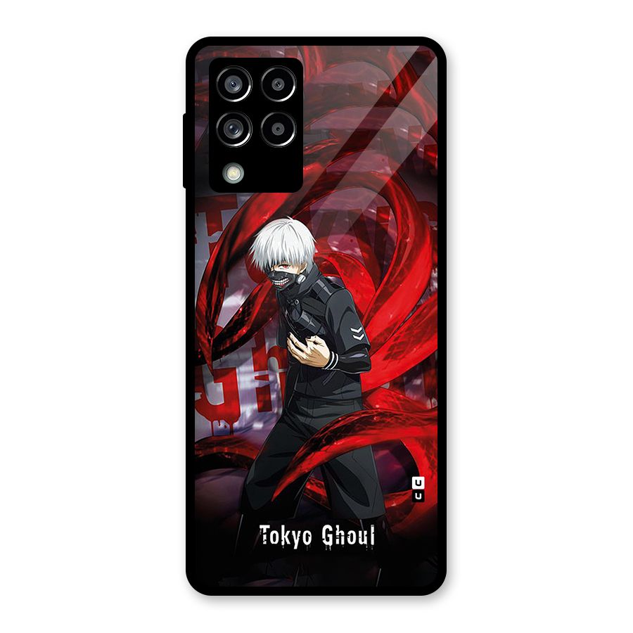 Amazing Tokyo Ghoul Glass Back Case for Galaxy M53 5G
