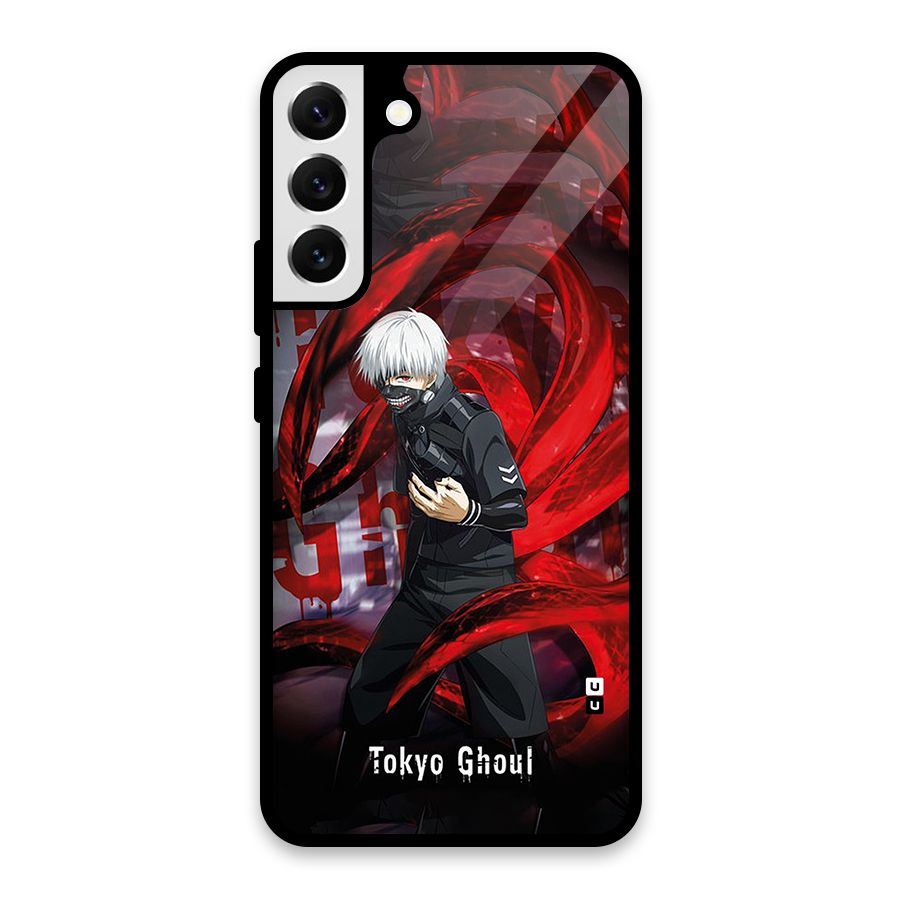 Amazing Tokyo Ghoul Glass Back Case for Galaxy S22 Plus 5G