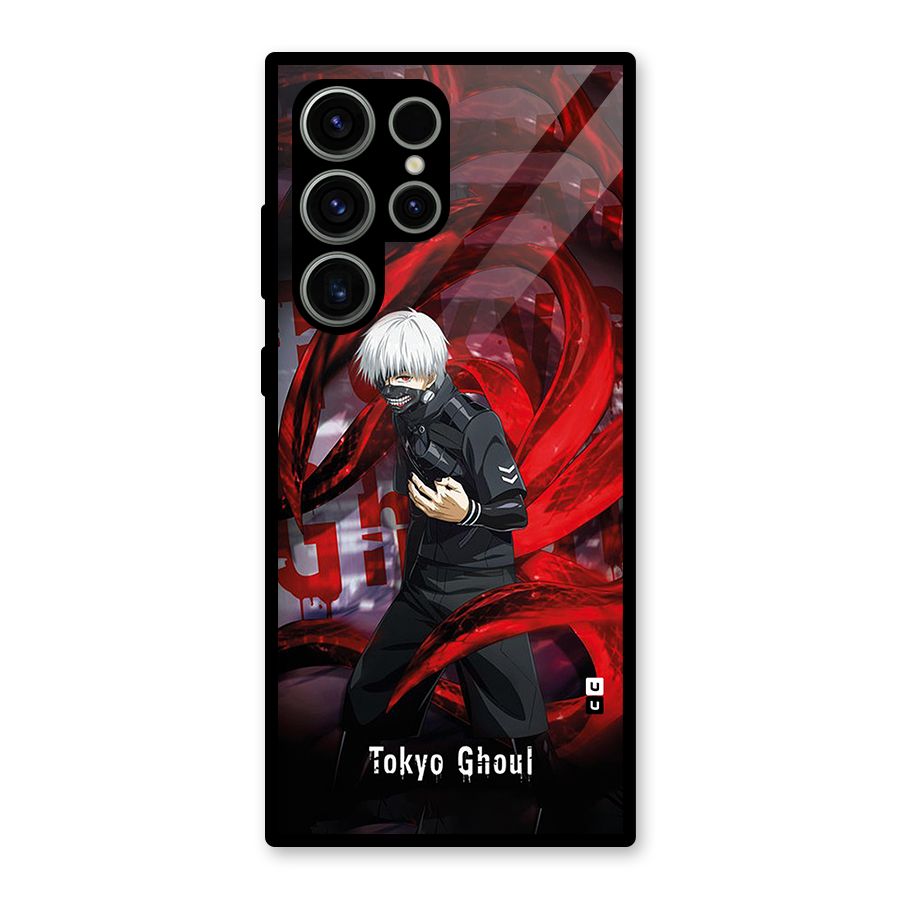 Amazing Tokyo Ghoul Glass Back Case for Galaxy S23 Ultra