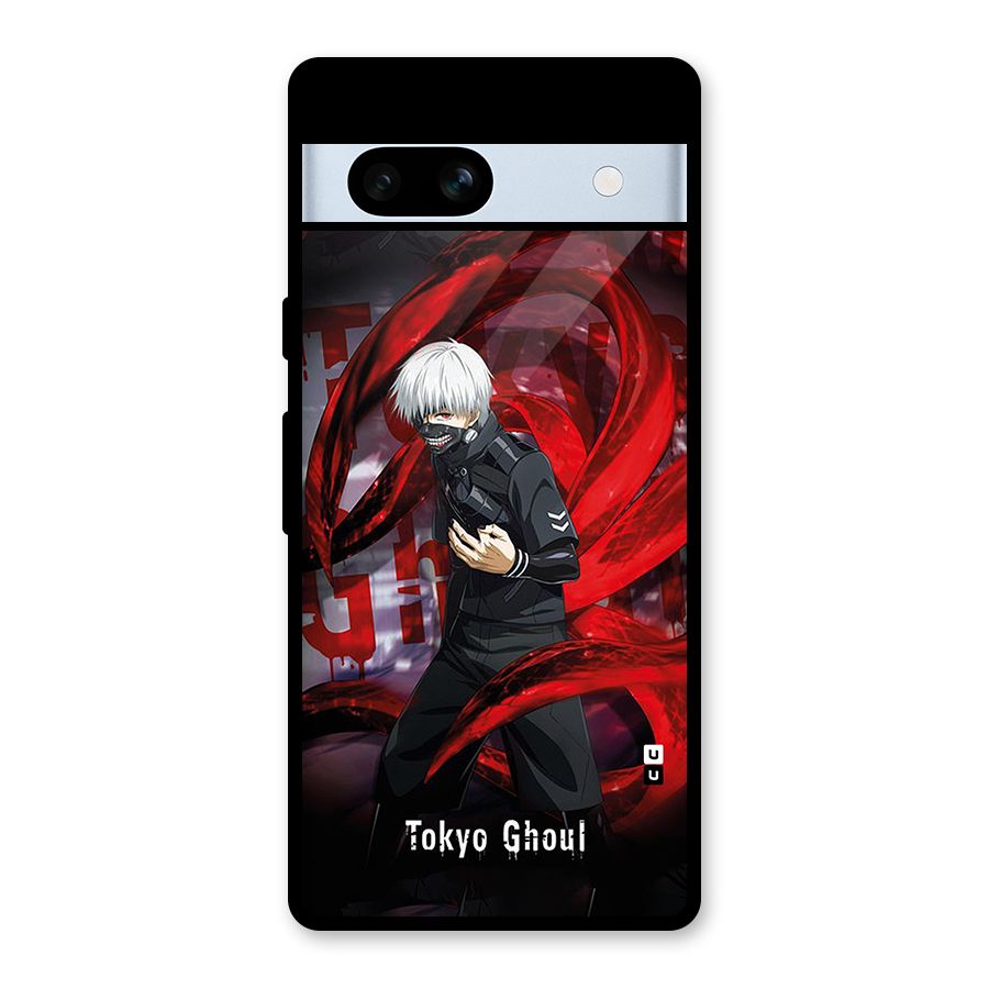 Amazing Tokyo Ghoul Glass Back Case for Google Pixel 7a