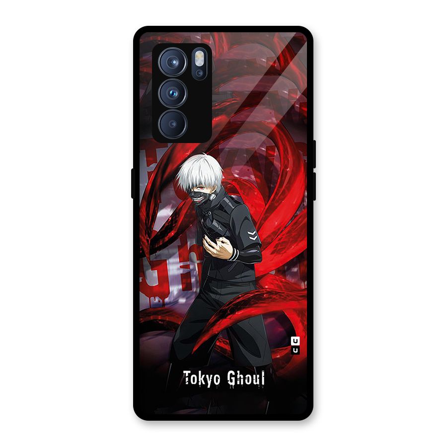 Amazing Tokyo Ghoul Glass Back Case for Oppo Reno6 Pro 5G