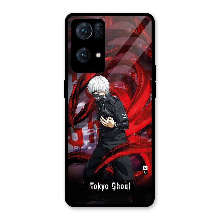 Amazing Tokyo Ghoul Glass Back Case for Oppo Reno7 Pro 5G