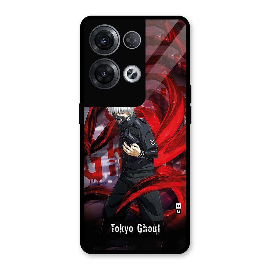 Amazing Tokyo Ghoul Glass Back Case for Oppo Reno8 Pro 5G